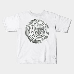 Whorl (circle I/II) Kids T-Shirt